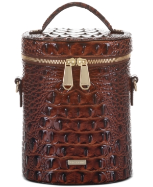 Brahmin Brynn Melbourne Embossed Barrel Bag In Pecan Melbourne gold ModeSens