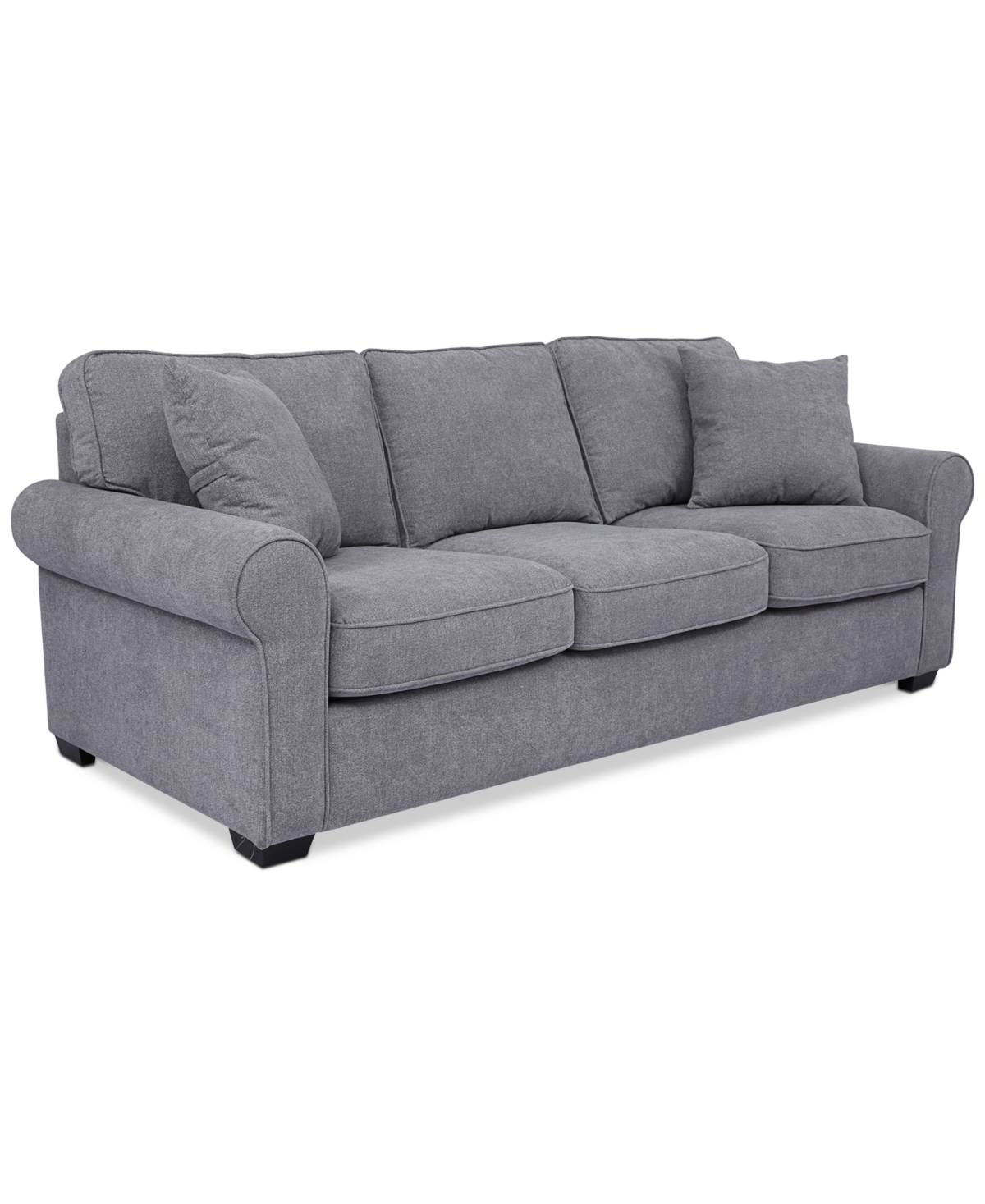 Ladlow 90 Fabric Roll Arm Sofa, Created for Macys