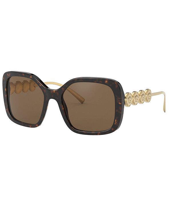 Versace Sunglasses, VE4375 53 & Reviews - Sunglasses by Sunglass Hut ...