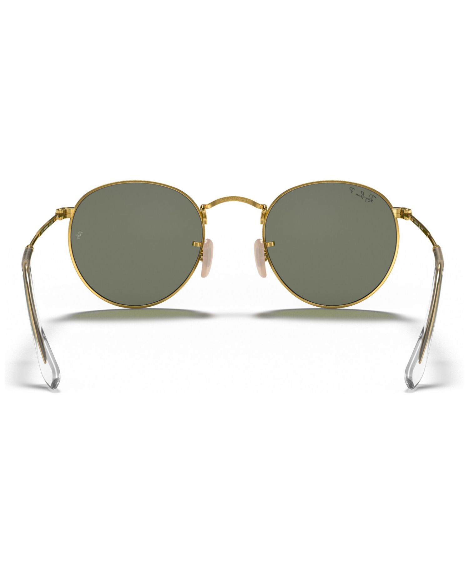 ROUND METAL Polarized Sunglasses, RB3447 50