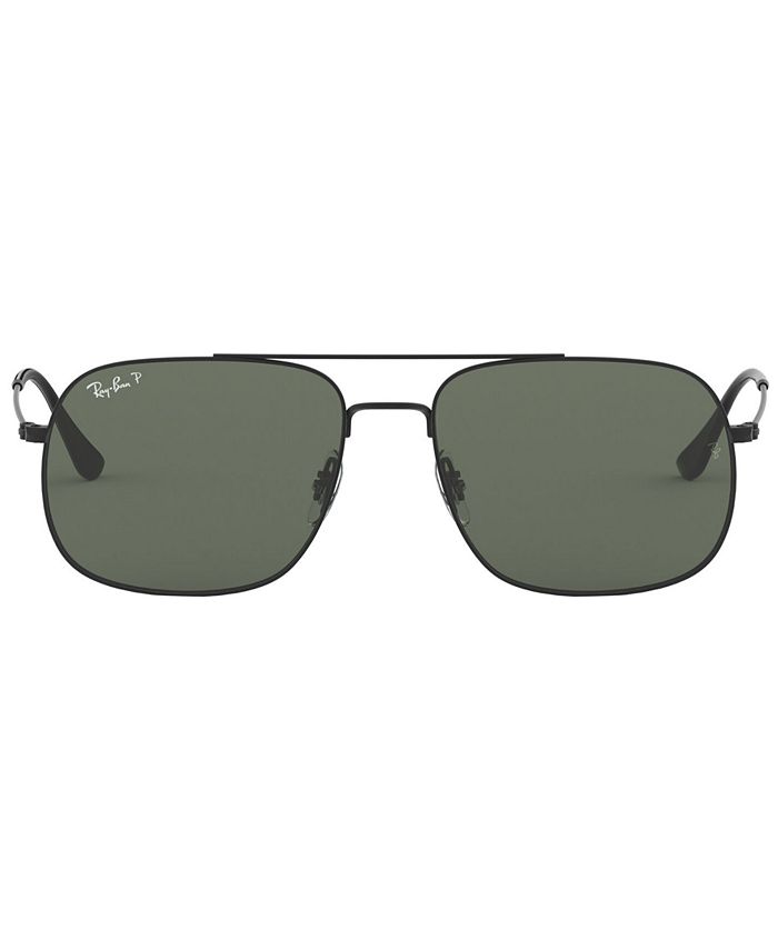 Ray-Ban ANDREA Polarized Sunglasses, RB3595 59 - Macy's
