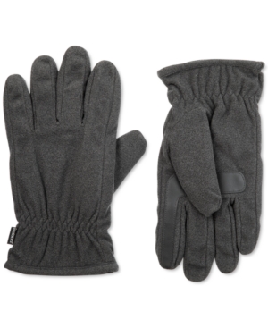 Isotoner Signature Men's smartDRI Fleece smarTouch Gloves
