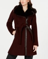 Via Spiga Womens Coats Macy S