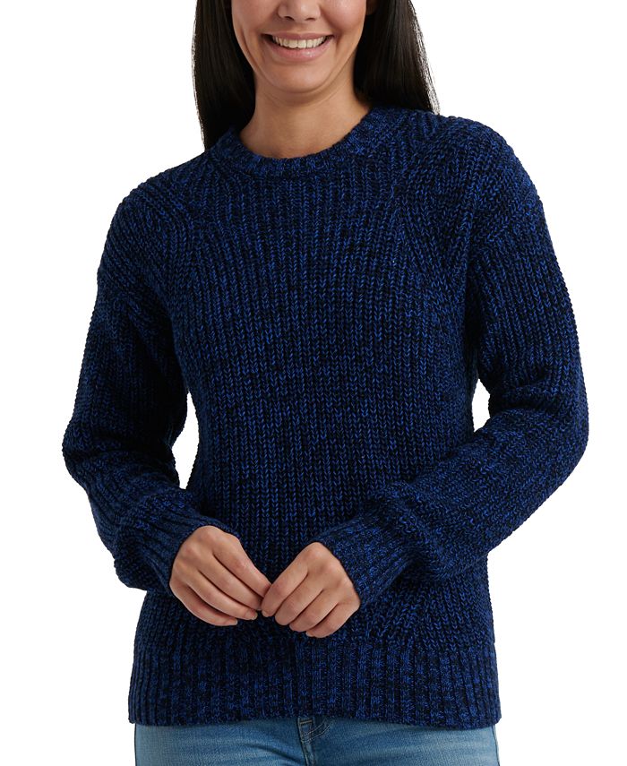 Lucky Brand Marled Pullover Sweater - Macy's