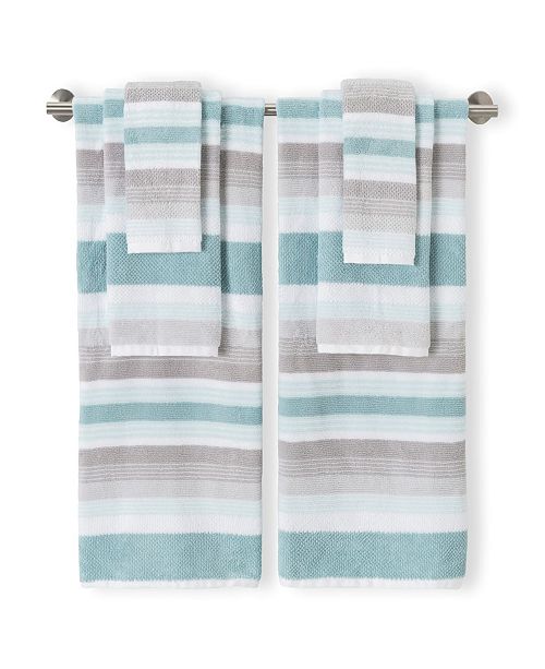 Caro Home Montauk 100 Cotton 6Pc. Towel Set & Reviews Bath Towels
