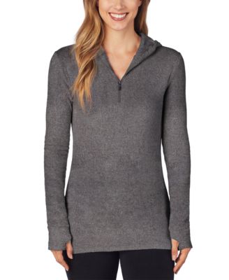 cuddl duds half zip hoodie