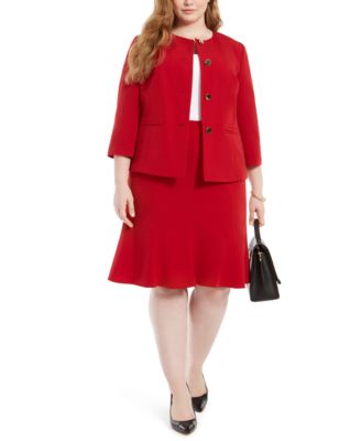 plus size suit set