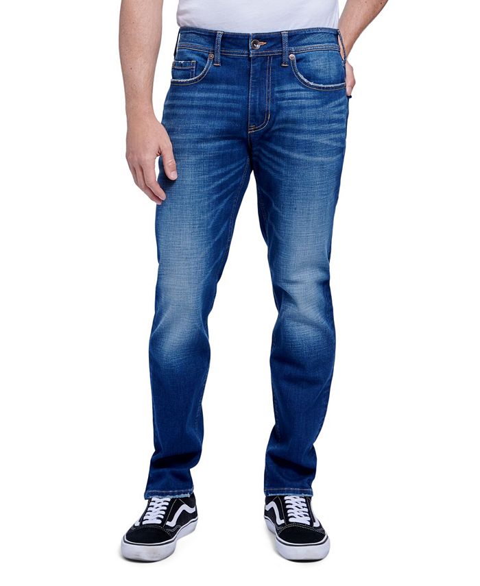 Seven7 Jeans Men's Tapered Athletic Slim Fit Cut 5 Pocket Jean ...