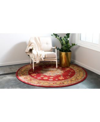 Bayshore Home Harik Har1 Red Area Rug Collection