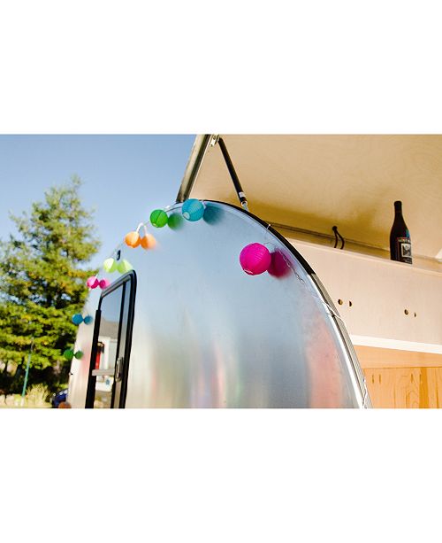 Allsop Home & Garden Soji Solar String Lights - Tropical ...