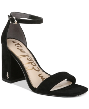 Sam Edelman Women's Daniella Two-Piece Block-Heel Sandals Women's Shoes