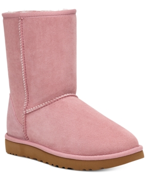 Ugg Women's Classic Ii Genuine Shearling Lined Short Boots In Pink Crystal