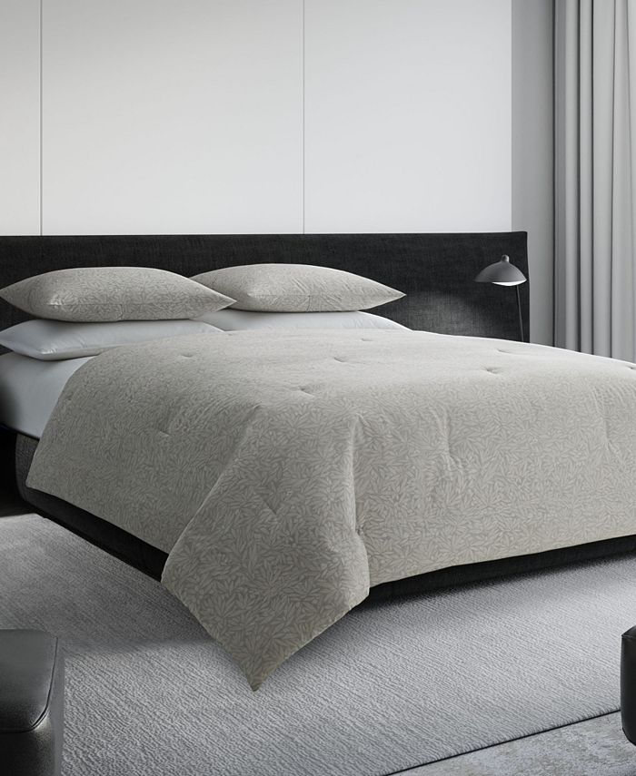 Vera Wang Bamboo Leaves King Duvet Cover Set Macy's