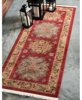 Bayshore Home Harik Har1 Red Area Rug Collection
