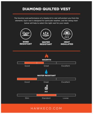 Men's Diamond Quilted Heritage Vest