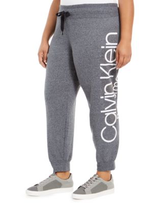 calvin klein plus size joggers