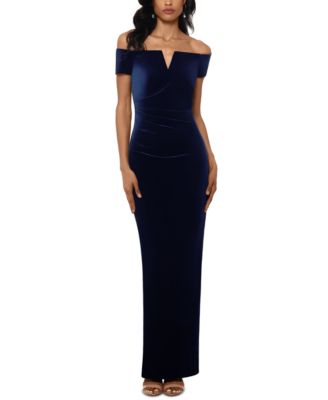 xscape velvet gown