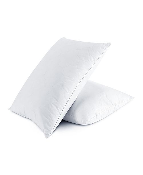 Unikome 2 Pack Down Feather Bed Pillows Size Standard Queen