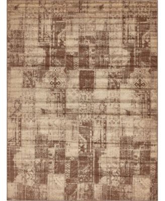 Bayshore Home Jasia Jas07 Area Rug Collection In Terracotta