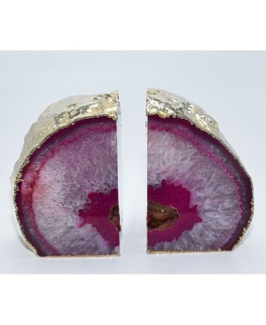 Nature's Decorations - Premium Gold-tone Trim Large Bookends