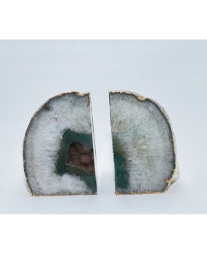 Nature's Decorations - Premium Gold-tone Trim Large Bookends