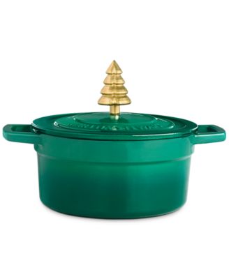 Martha Stewart Collection - 2-Qt. Enameled Cast Iron Dutch Oven with Tree Knob