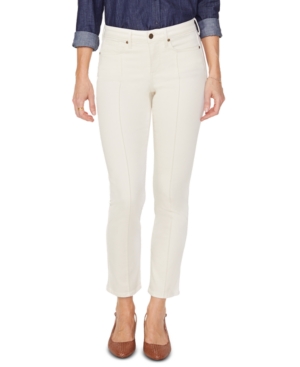image of Nydj Tummy-Control Pintucked Sheri Skinny Ankle Jeans