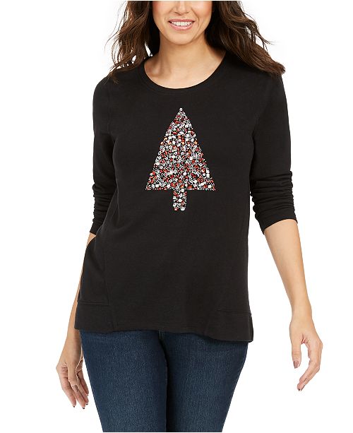 Style Co Holiday Tops Regular Petite Sizes Created For