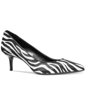 michael kors zebra shoes