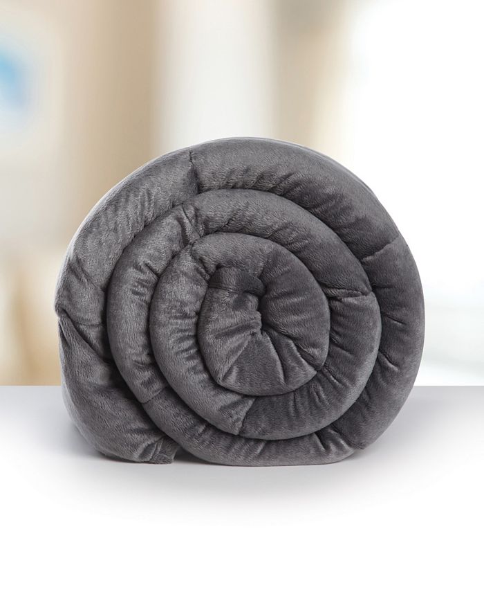 Sharper Image Calming Comfort 15lb Weighted Blanket Macy's