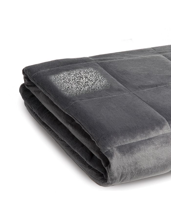 Sharper Image Calming Comfort 10lb Weighted Blanket Macy's