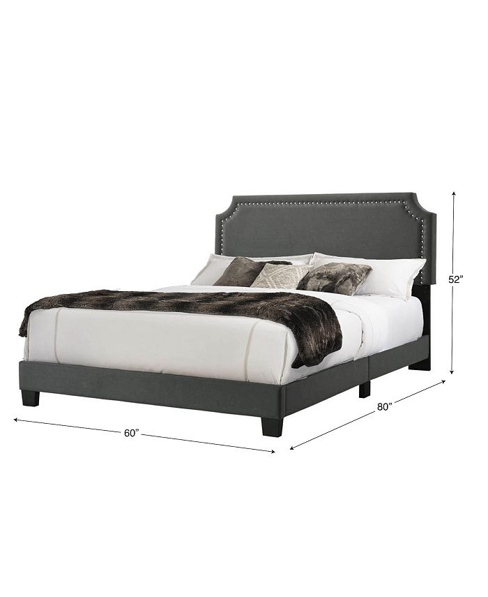 Belle Isle Furniture Regal Upholstered Bed, Full Macy's