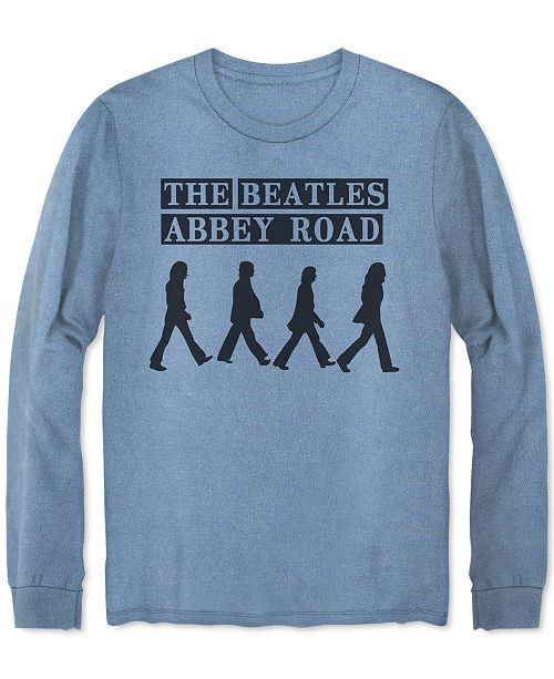Hybrid Long-Sleeve Beatles Abbey Road Men's T-Shirt & Reviews - T ...