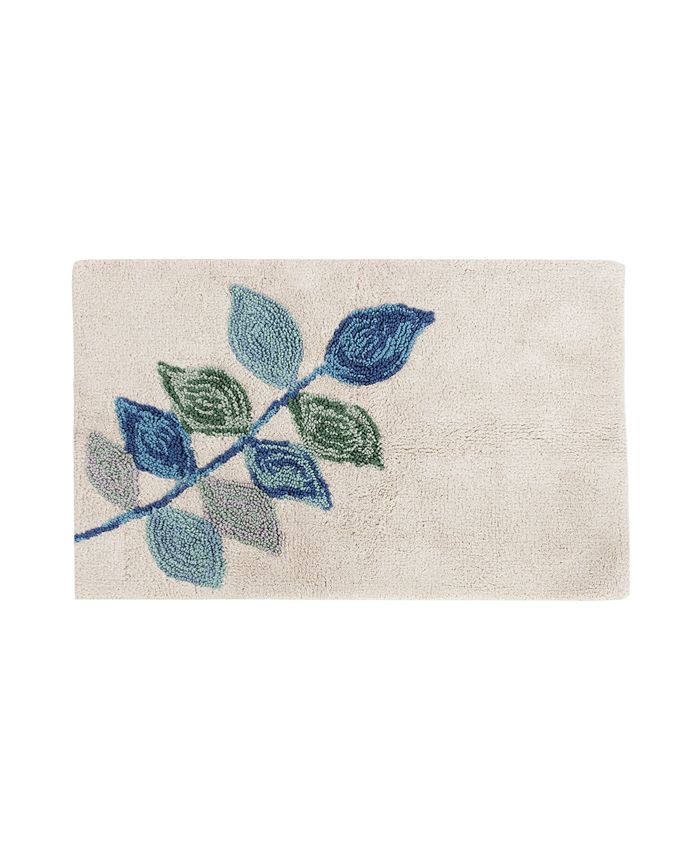 Croscill Mosaic Leaves Spa Bath Rug Macy's
