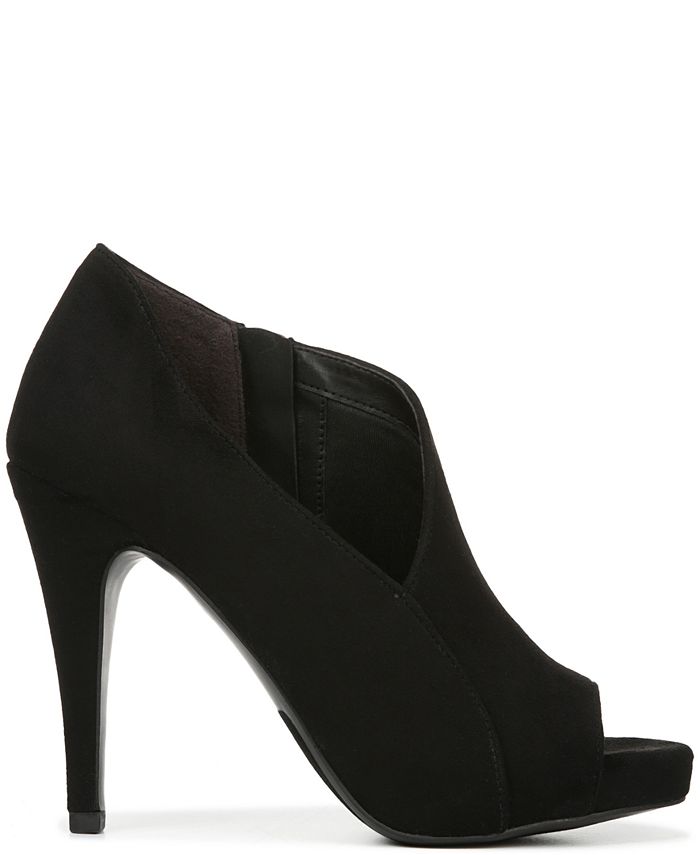 fergalicious peep toe booties
