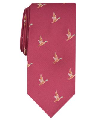 Club Room - Men's Mallard Duck Print Tie