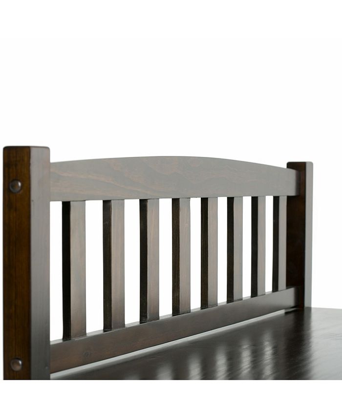 Simpli Home - Burlington Bench, Quick Ship
