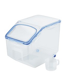 Easy Essentials 50.7-Cup Food Storage Container with Flip Lid and Serving Cup