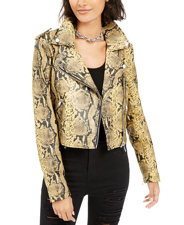 GUESS Roni Faux-Leather Jacket