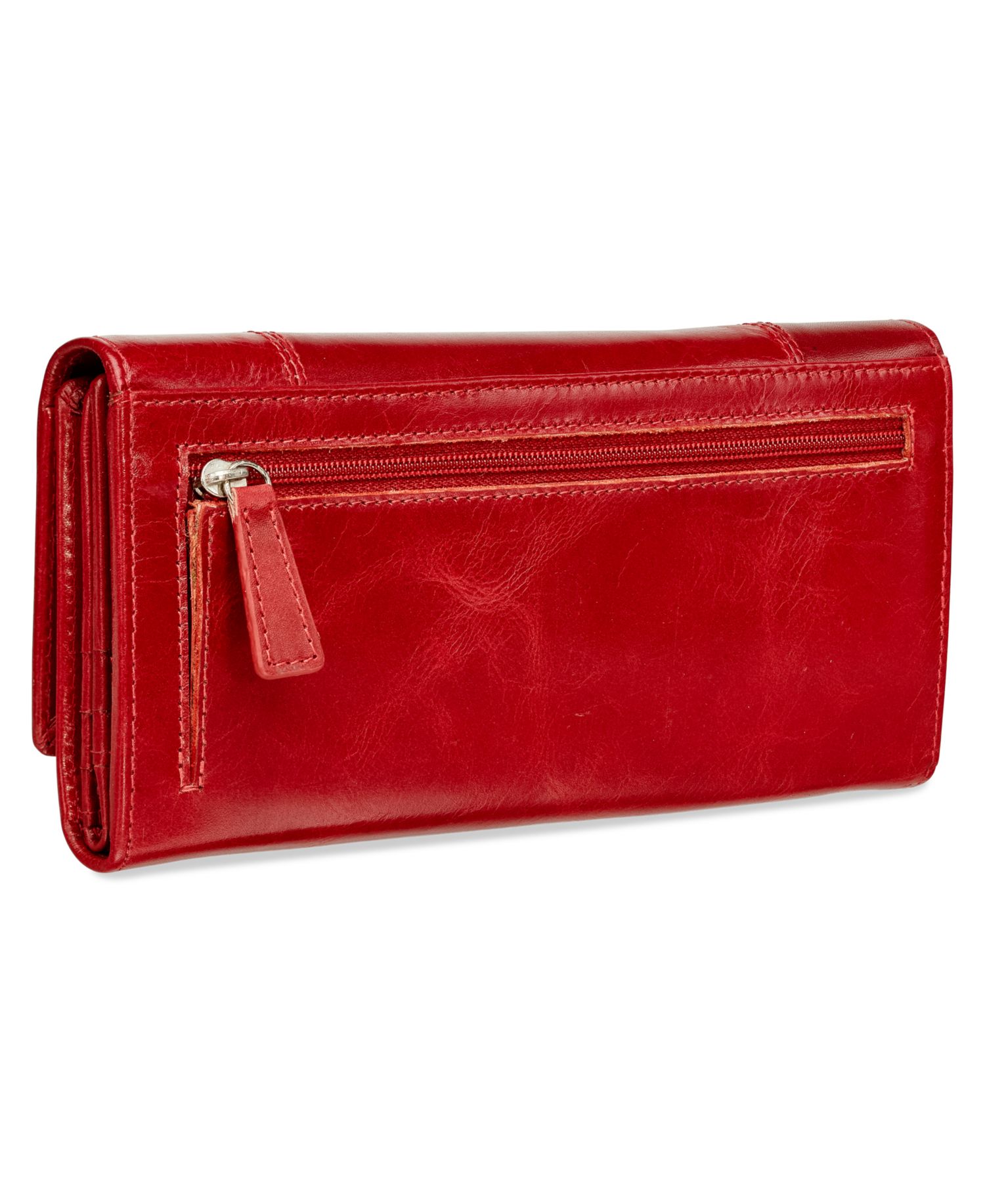 Casablanca Collection RFID Secure Ladies Trifold Wing Wallet