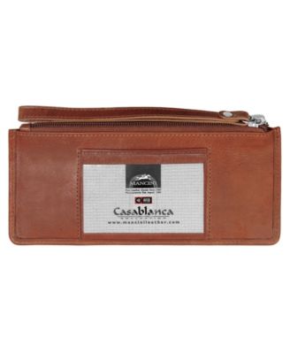 Mancini Casablanca Collection RFID Secure Ladies Wristlet 6090₽