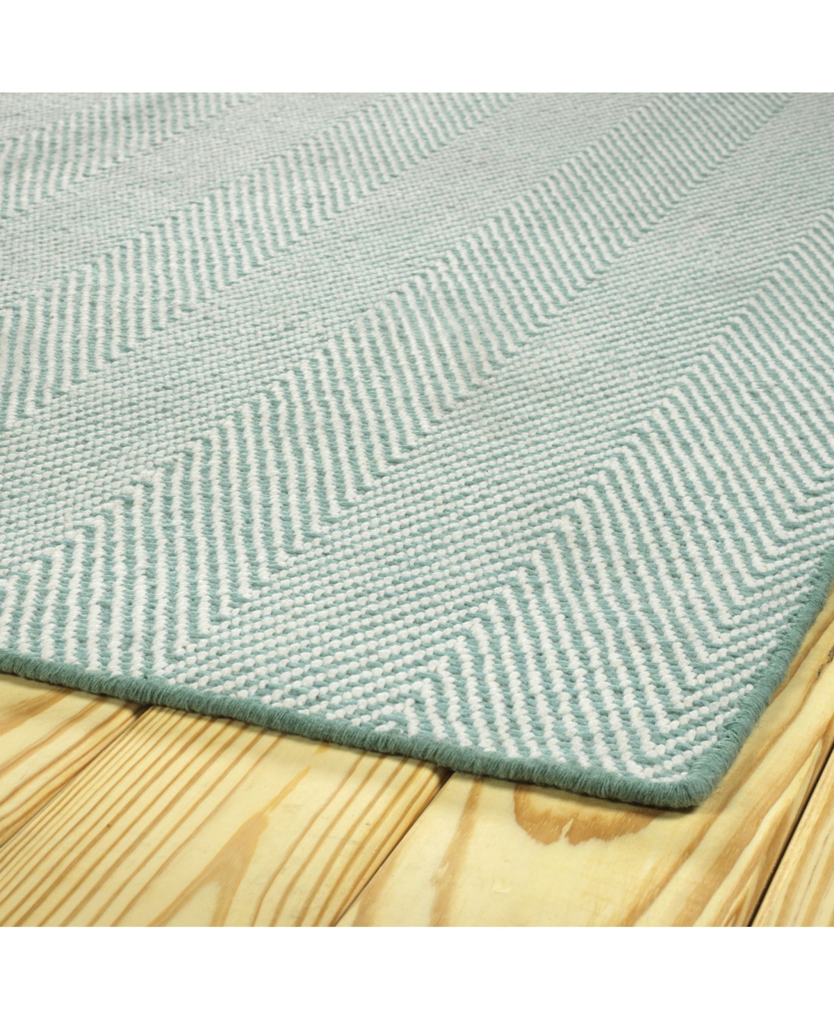 Kaleen Ziggy ZIG01-79 Light Blue Runner Rug