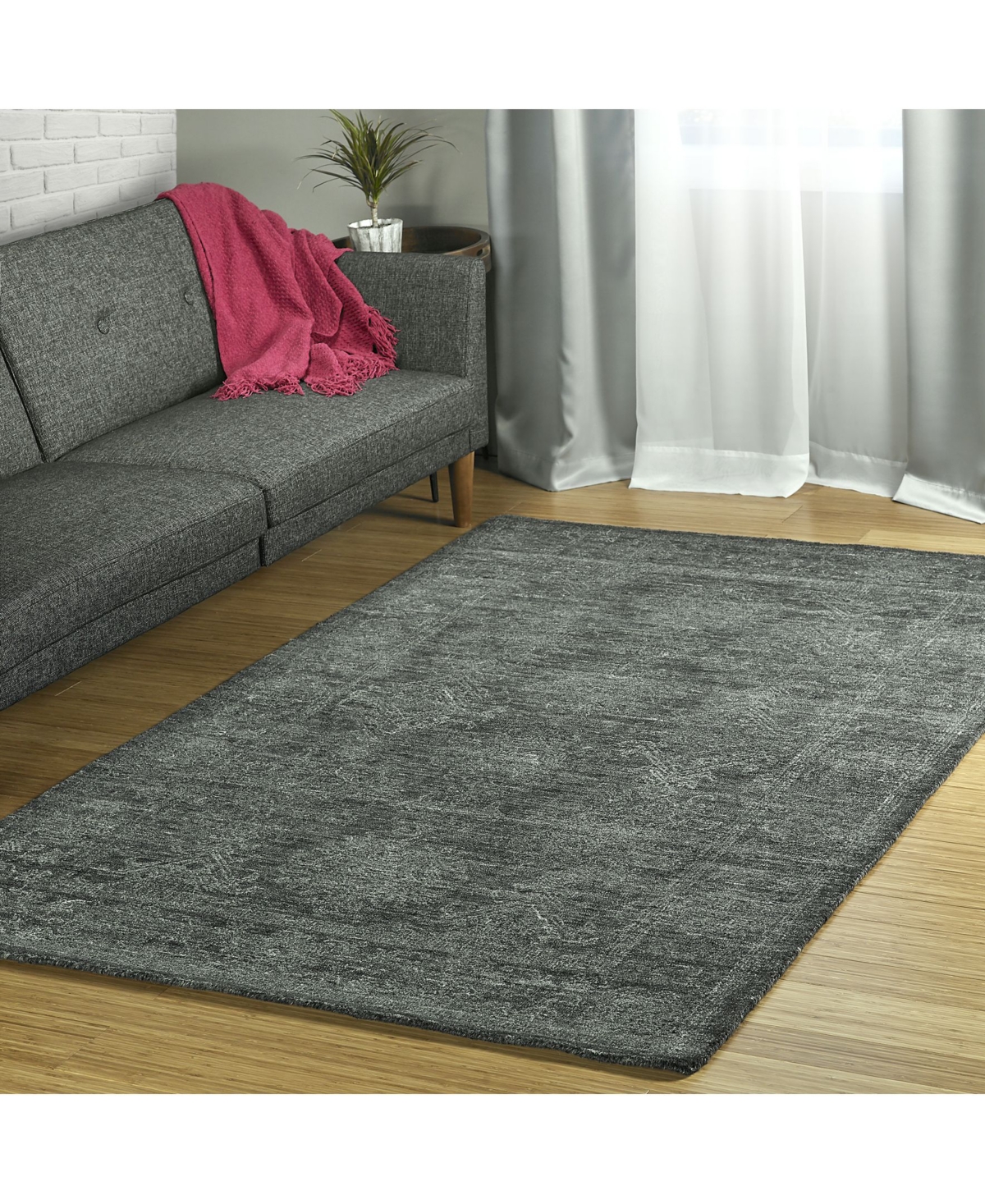 Kaleen Palladian PDN02-38Area Rug - Charcoal