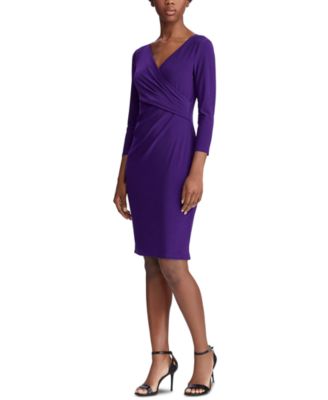 ralph lauren purple dress