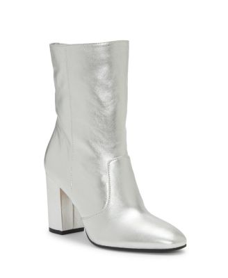 jessica simpson silver booties