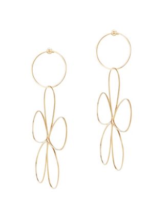 Space Flower Earrings