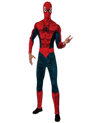 BuySeasons BuySeason Men's Deluxe Spider-Man Costume - Macy's