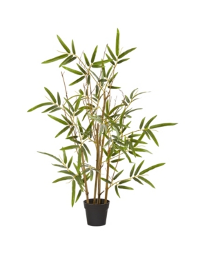 Nearly Natural 28" Bamboo Artificial Tree In Green