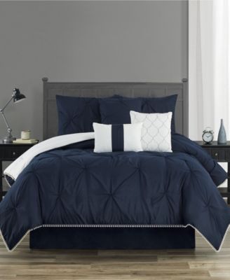 Sanders - Pom-Pom Twin 6 Piece Comforter Set