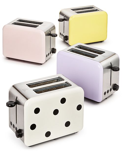 Kate Spade New York All In Good Taste Toaster Collection Reviews Macy S
